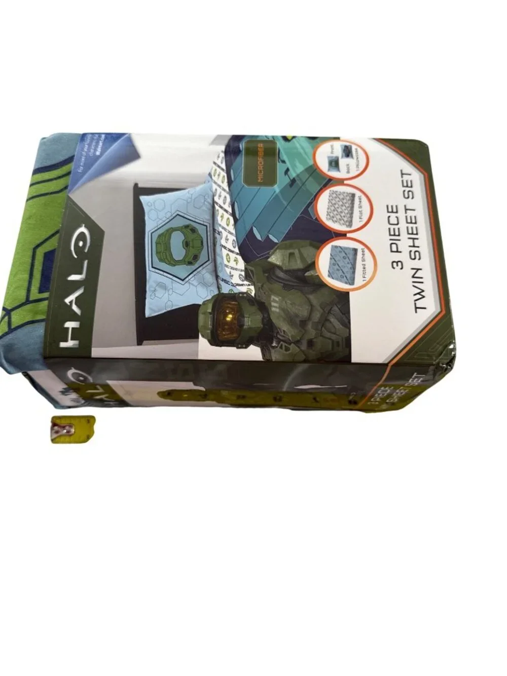 Halo Infinite Master Chief New Twin Sheet Set Microfiber Bedding